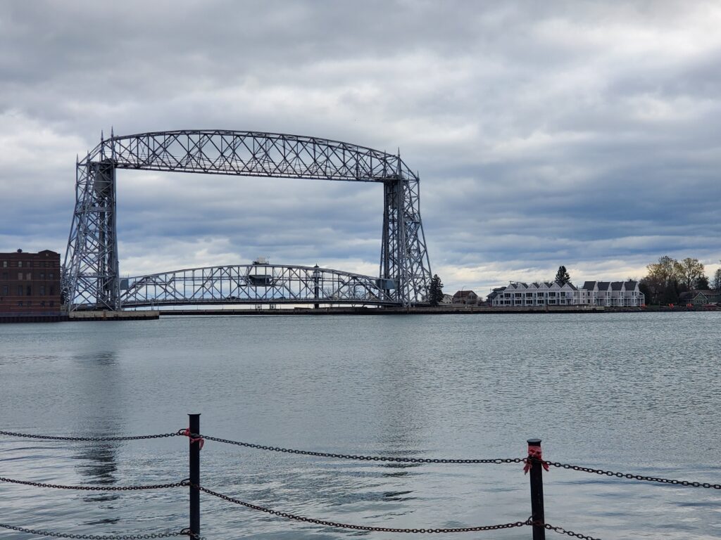 This is the Aerial Lift Bridge in Duluth MN