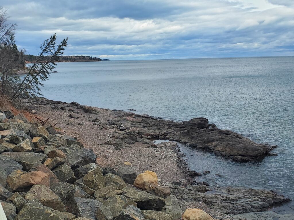 This is the north shore in Duluth MN