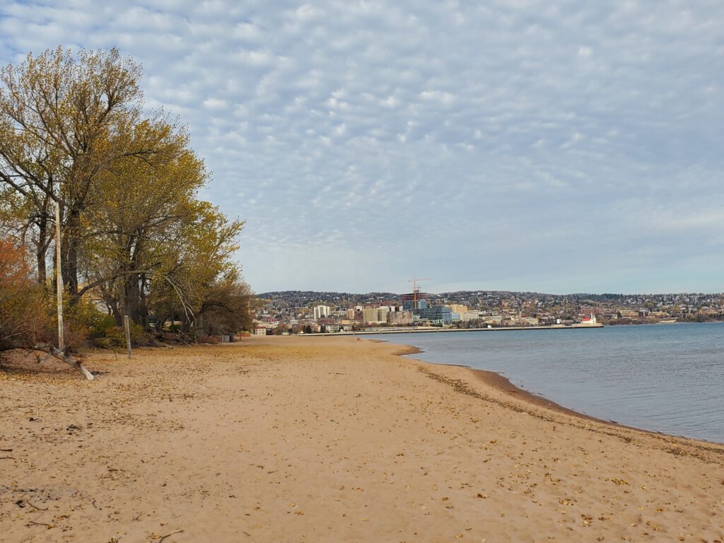 Park Point Beach This is Park Point in Duluth MN