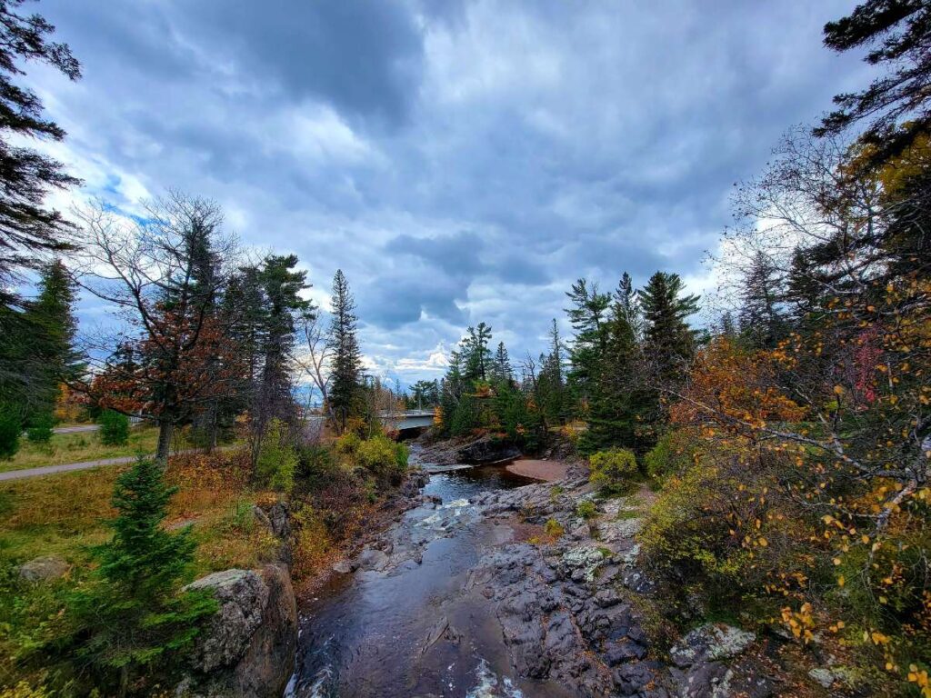 This is Lester River in Duluth MN