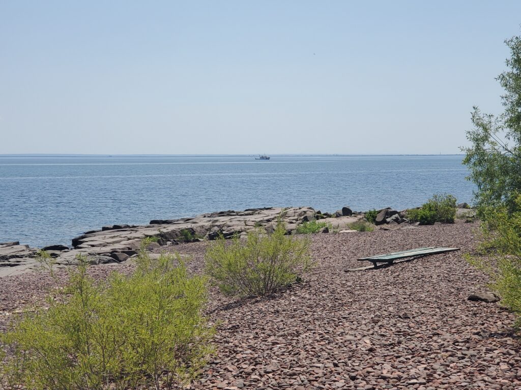 This is the north shore in Duluth MN