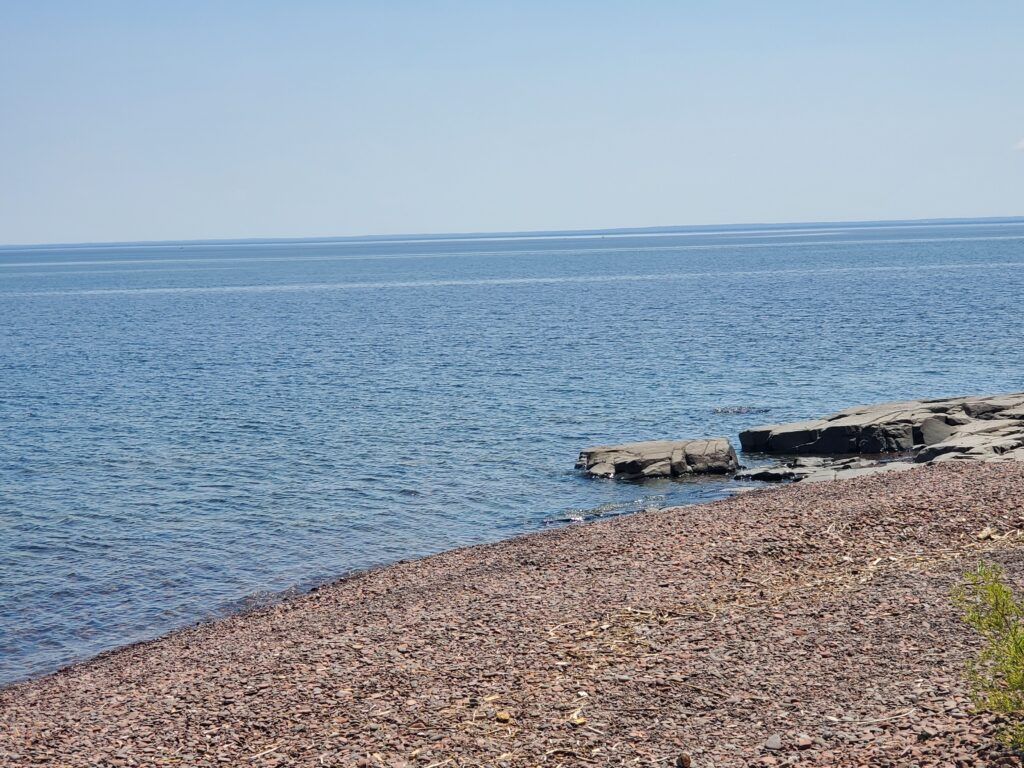 This is the north shore in Duluth MN